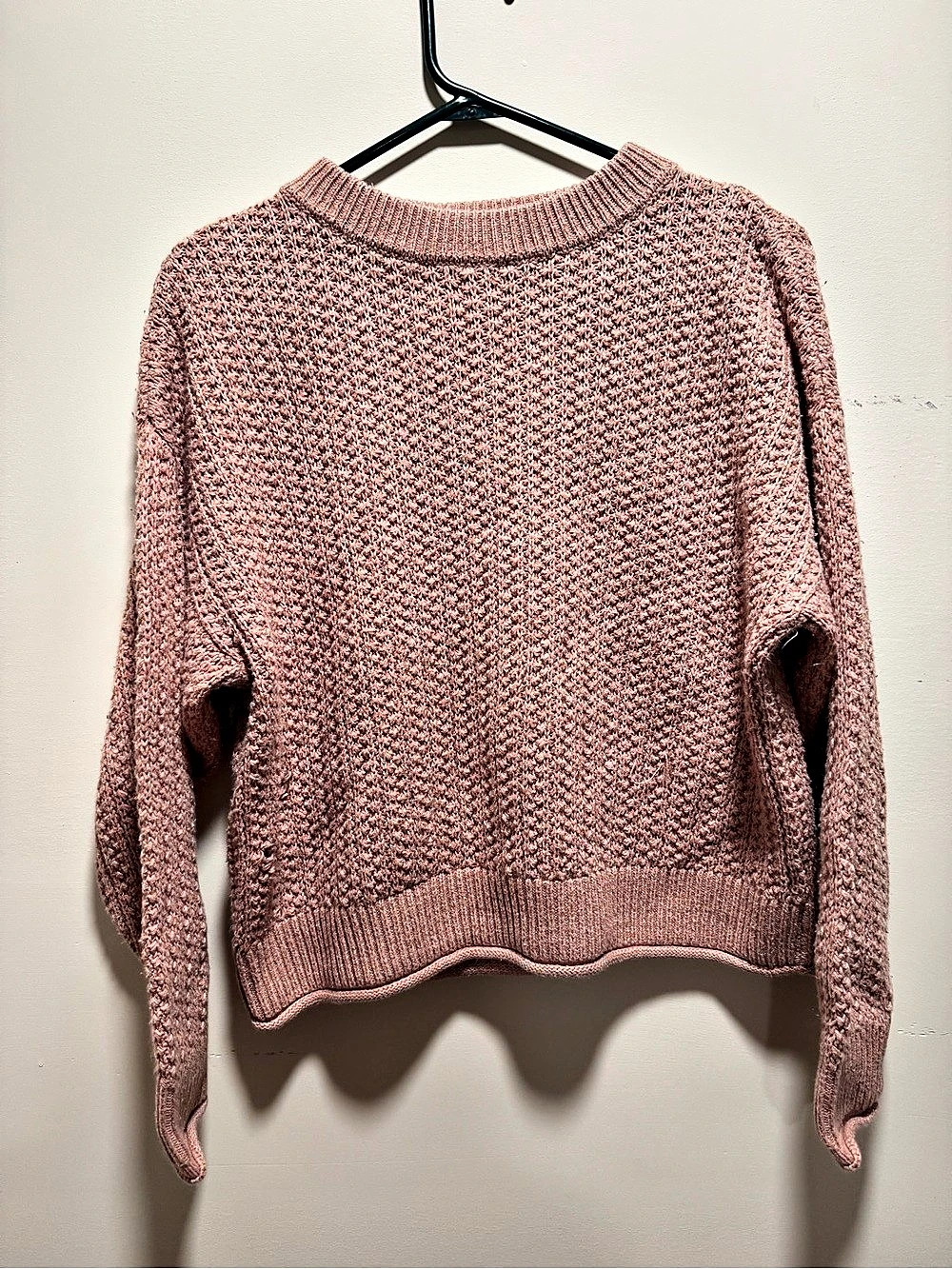 Universal Thread Knit Crewneck Sweater Pink